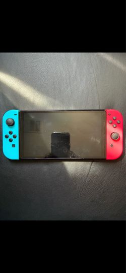 Switch with games an pro controller, also case