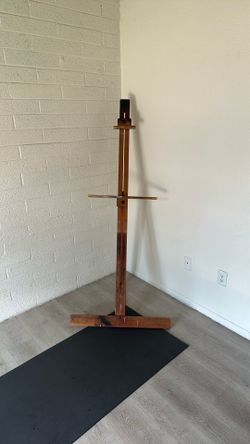 Vintage art easel portable compact $20