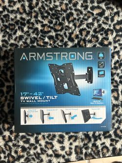 Armstrong 17”-42” Swivel/Tilt TV Wall Mount – New in Box