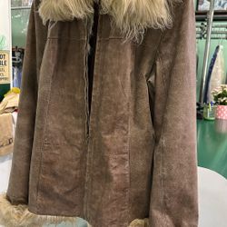 Leather Jacket, With Fure