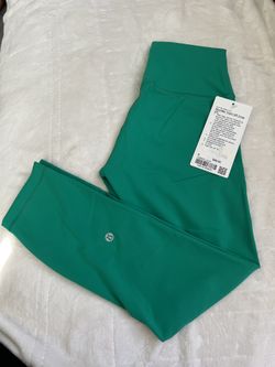 Green Lululemon Leggings
