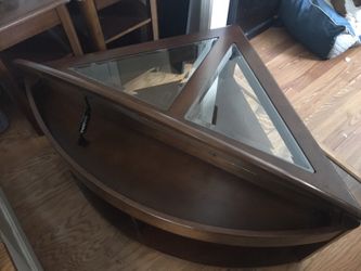 Wood coffee table brand new