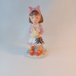 ROYAL DOULTON RARE DNR2 LITTLE MISS MUFFET GIRL NUMBERED 16 LTD ED 6" H FINE PORCELAIN FIGURINE 