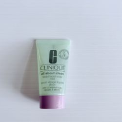 Clinique All About Clean Mild Liquid Facial Soap - Travel Size - 1oz Brand New