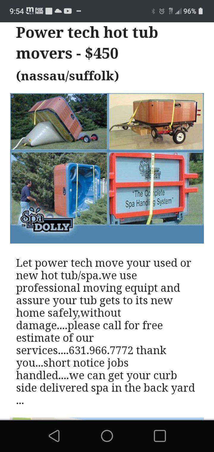 Pro Hot Tub Mover