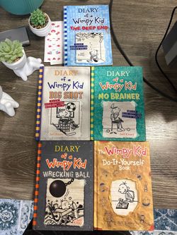 Diary of a Wimpy Kid Book Set – 5 Books