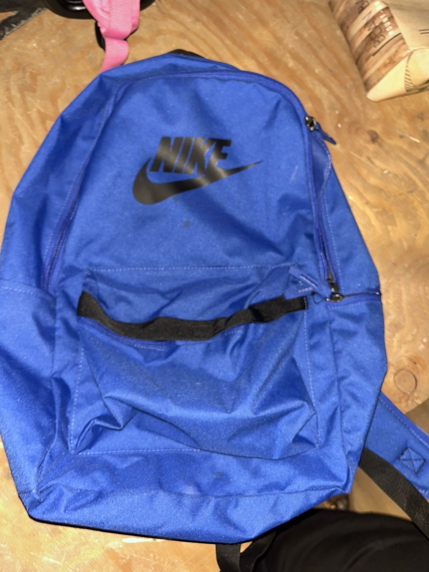 2 Nike Backpacks Pink And Blue 10$ Each