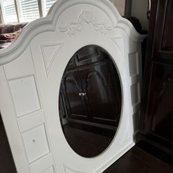 White Dresser Mirror