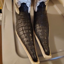 Alligator Cola Botas Vaqueras Alligator Tail Boots