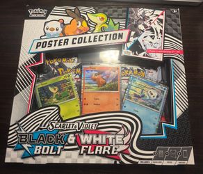 Pokemon black bolt and white flare TVG SEALED