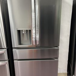 LG Open Box 36” French Door Refrigerator Free Delivery With 1 Year Warranty 