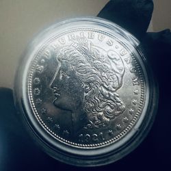 Morgan Dollar  Silver  (see Description )