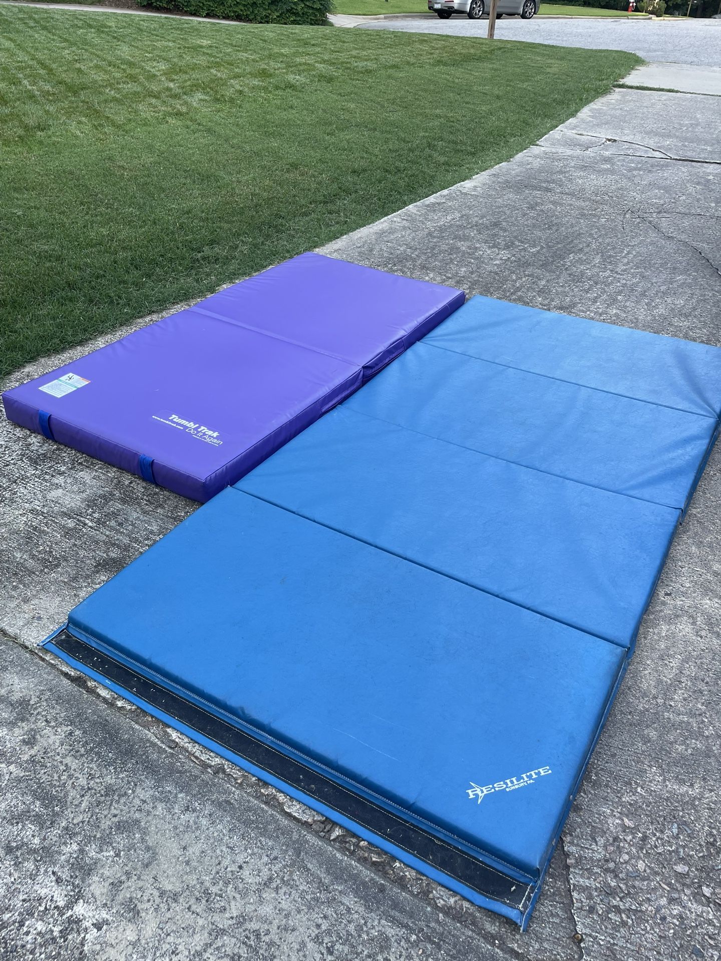 gymnastics and tumbling mats