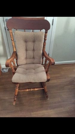Rocking chair solid wood