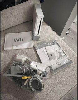 wii console everything included 
