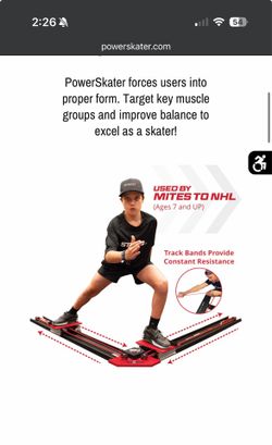 Hockey Power Skater by Stryde