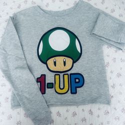 Women Sweatshirt By Super Mario, Size :S Price $10 Preloved