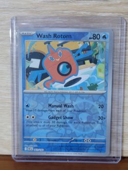 Wash Rotom - Pokémon TCG Card Reverse Holographic  - Mint