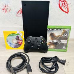 Microsoft Xbox Series X - 1 TB - Bonus 2 Game ( Used )
