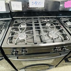 Black Ge Gas Stove