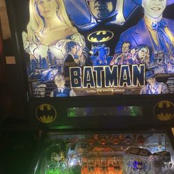 Data East Batman Pinball Machine. TRADE