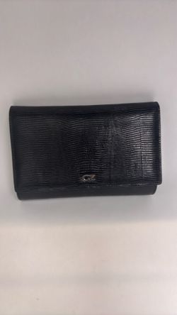 Giuseppe Zanotti Lizard-Embossed Leather Wallet