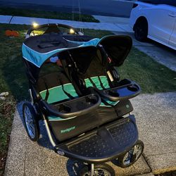 Baby Trend Double Jogger Stroller. 