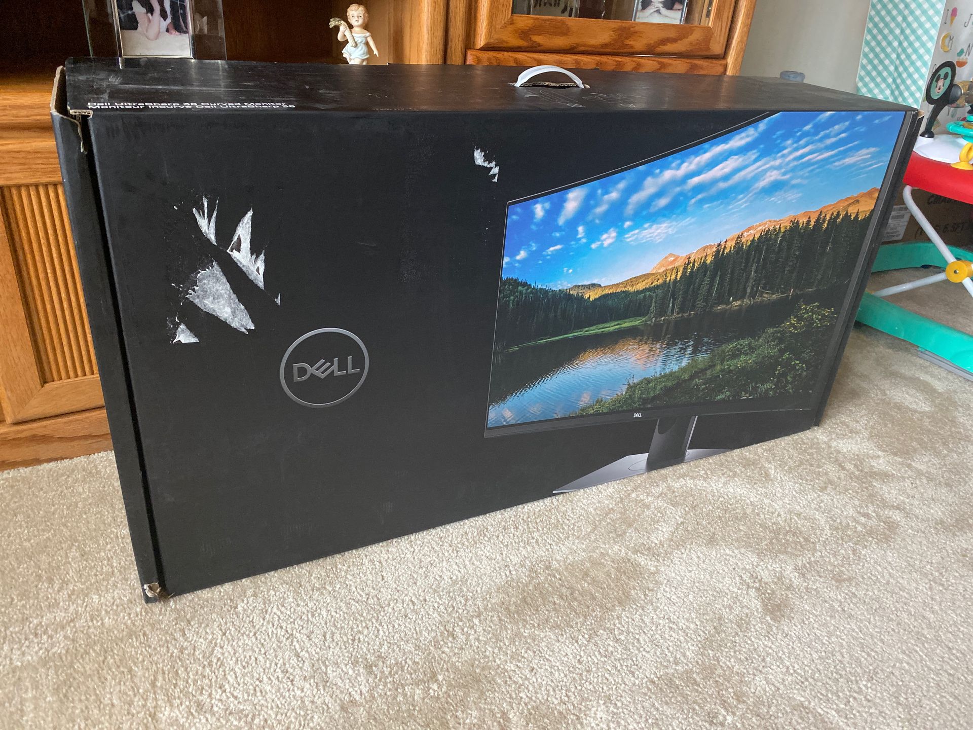 Dell ultrasharp 38 curved monitor