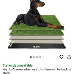 Artificial Grass Pad And Tray