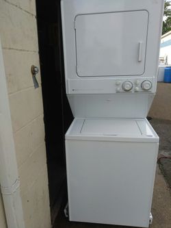 Maytag stackable washer and dryer