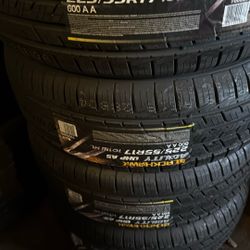 225/55/17 Blackhawk Tires 