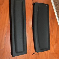 2017 BMW X1 TRUNK DECK SHELF PACKAGE TRAY TRIM PANEL COVER SHADE SET OEM