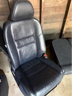 Black Leather Passenger Seat for 2007-2011 Honda CR-V