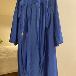 Gown and Cap- Blue Color