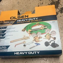 Olsen Heavy Duty Oxy / Acetylene/ Welding Kit$160 