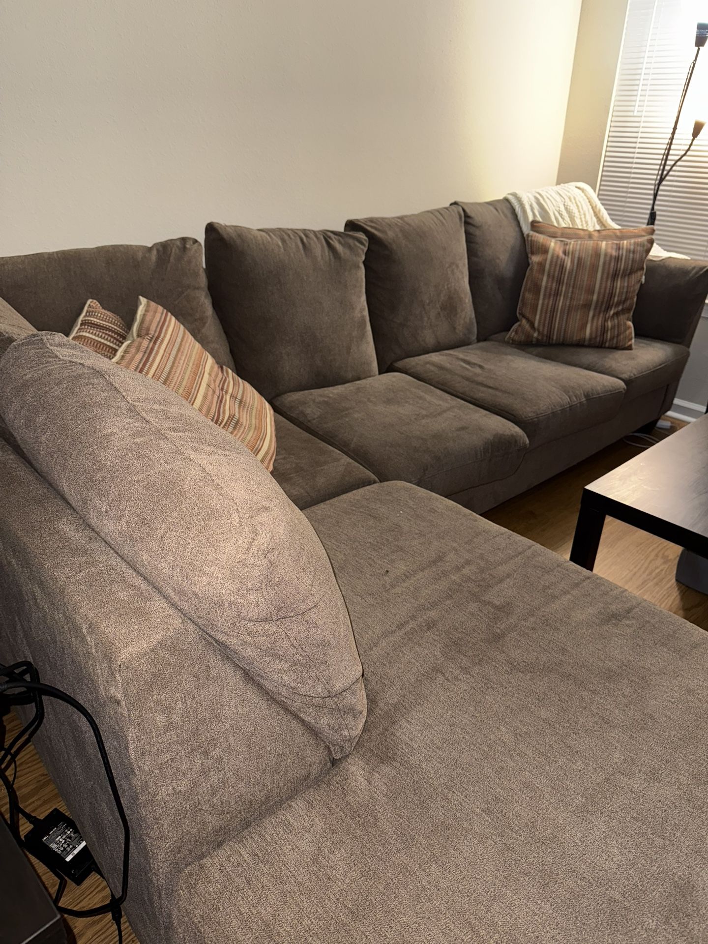 Brown Sectional
