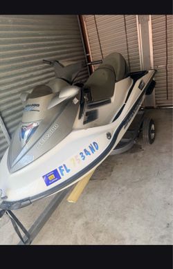 2008Jet ski Sea-Doo personal watercraft (PWC) on a trailer (comes With Trailer)