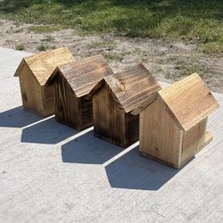 Handmade Cedar Wood Birdhouse 
