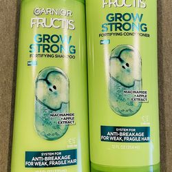 Garnier Fructis Grow Strong Shampoo & Conditioner