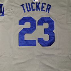 DODGERS Kyle Tucker jerseys (S, M, L, XL, 3XL)