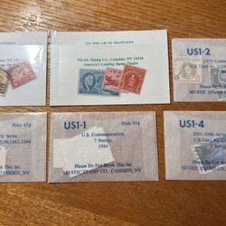 Stamp Lot From The Mystic Stamp Co Camden NY