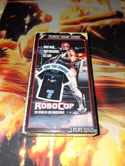 FUNKO TARGET EXCLUSIVE ROBOCOP T-SHIRT SIZE MEN'S SMALL...NEW IN BOX...ADULT OWNED AND KEPT IN A SMOKE FREE HOME...$15 OBO...