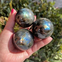 Labradorite Crystal Quartz Sphere