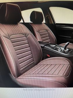 Full Set Car Seat Covers Brown