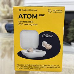 ATOM ONE Rechargeable OTC Hearing Aids