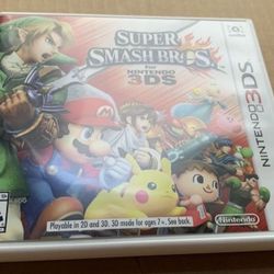 super smash bros nintendo 3ds 