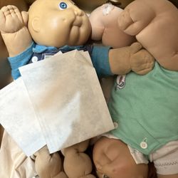 2 Cabbage Patch Dolls