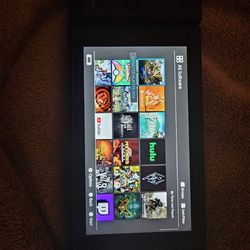 Nintendo Switch with accessories and my Nintendo account with 100 games