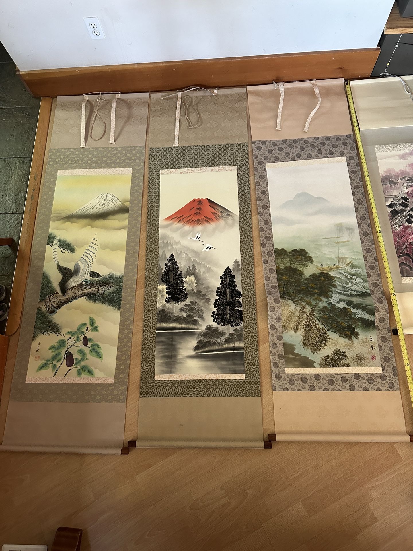 Japanese Hanging Scroll $45 Each