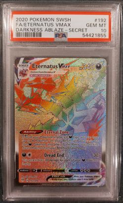 Eternatus VMAX Rainbow Secret Rare PSA 10